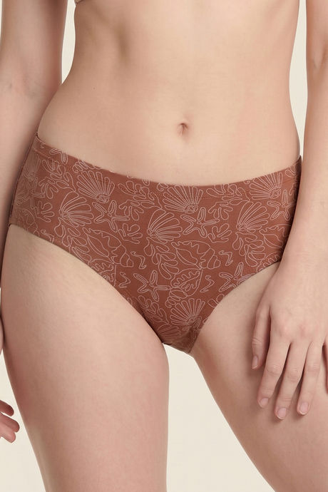 Zivame Regular Rise Full Coverage Hipster Panty (Pack of 3) - Multicolor — image 5